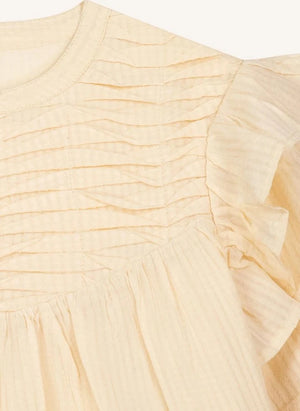 Bonton - Province Embroidered Blouse | Ecru