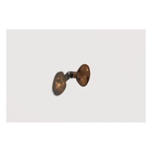 Petite Friture - Bubble Small Glass Coat Hook | Brown