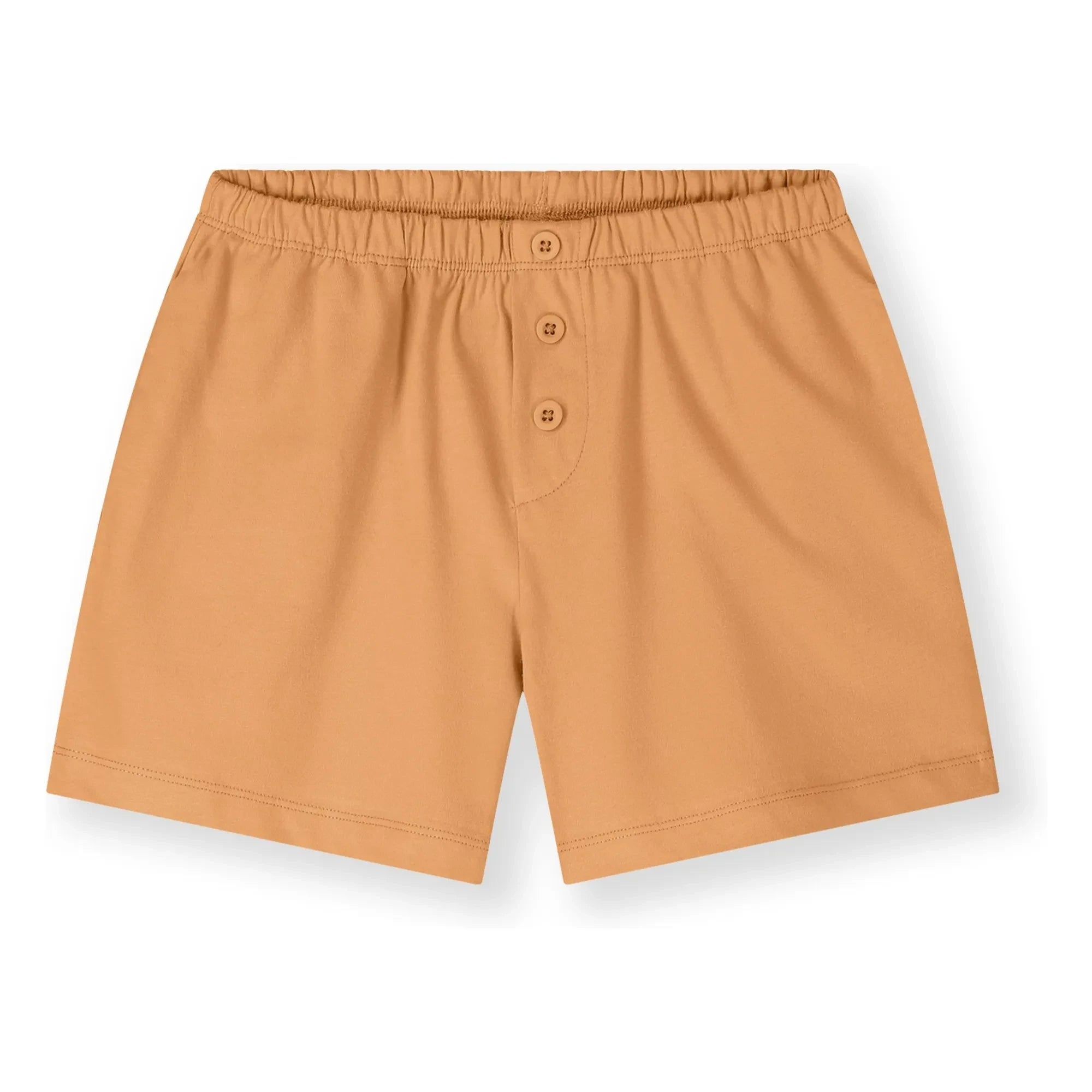 Gray Label - Organic Cotton Button Shorts | Apricot