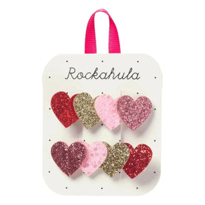 Rockahula Kids - 2 Heart Hair Clip Set | Pink
