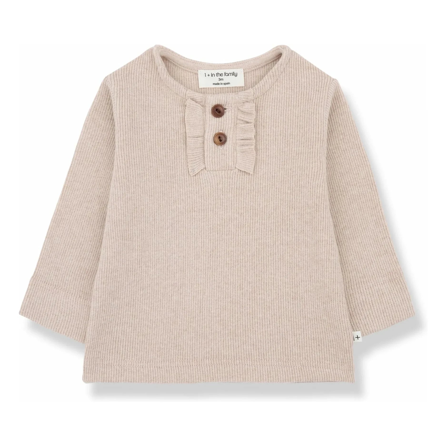 1+ in the family - Greta T-Shirt | Nude