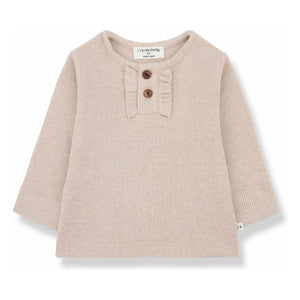 1+ in the family - Greta T-Shirt | Nude