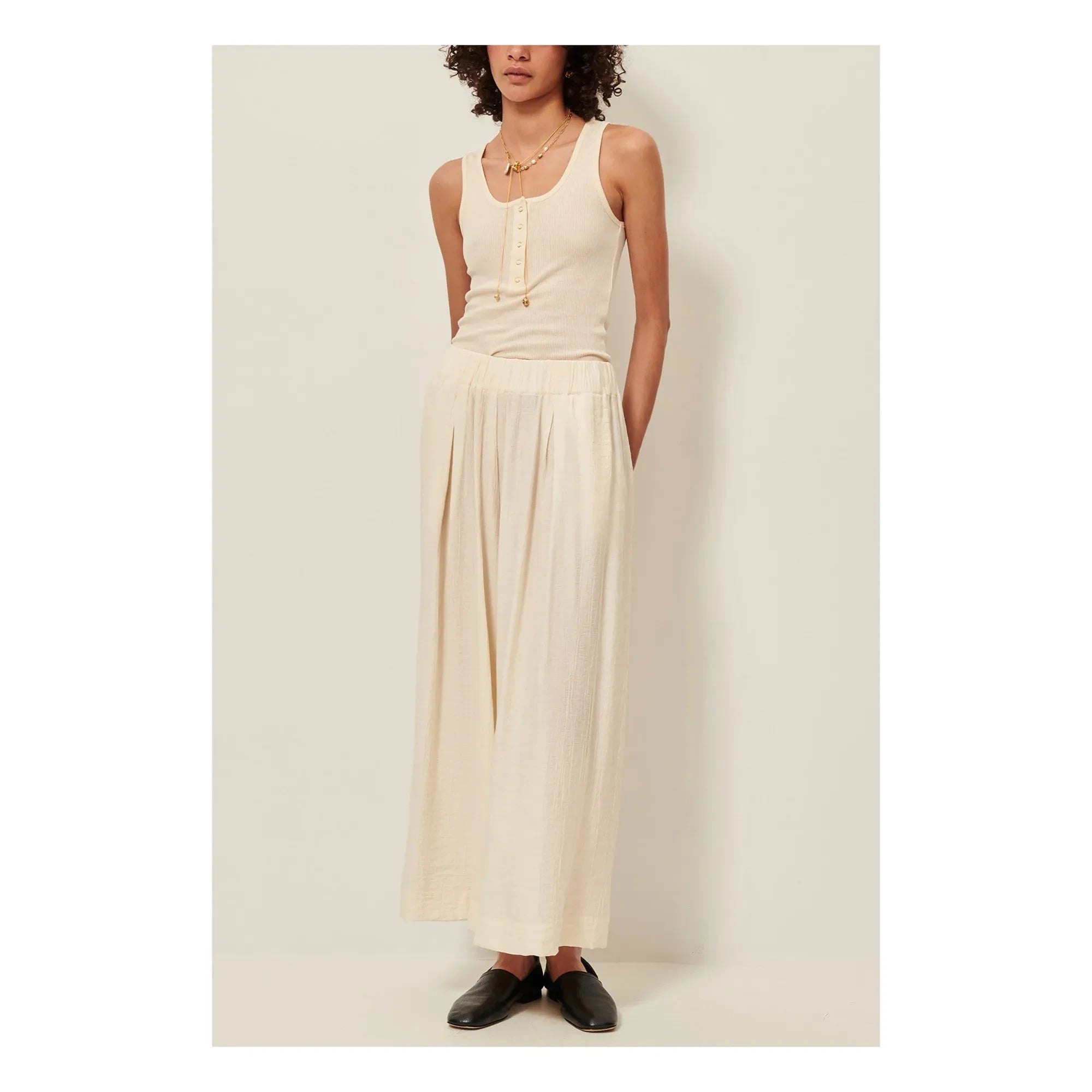 Sessùn - Isla Minimal Pants | Off-white