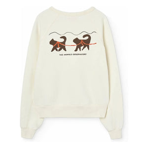 The Animals Observatory - Shark sweatshirt | Ecru