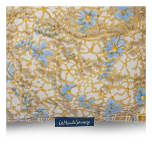 Le Monde Sauvage - Boréal Florence pillow | Yellow