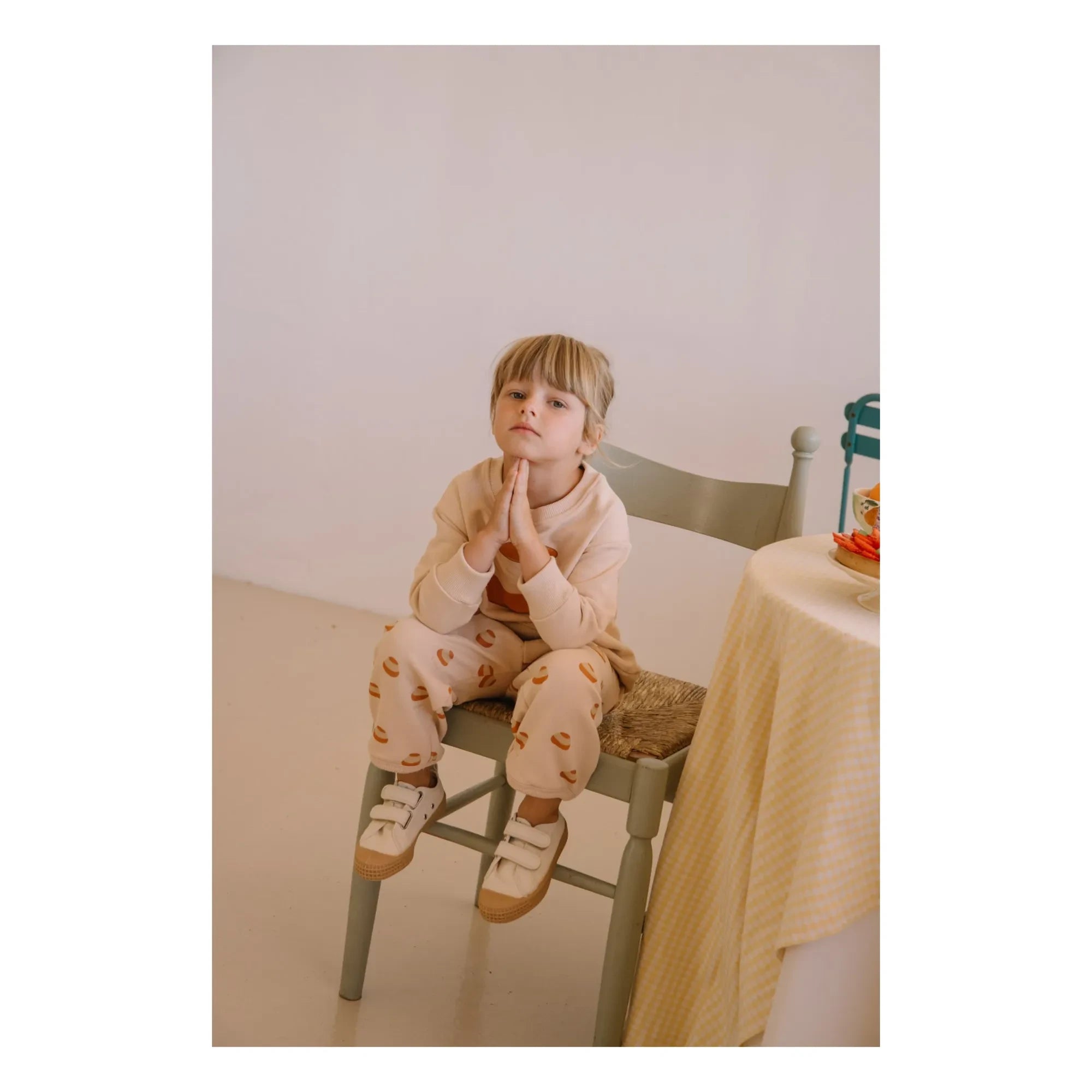 Studio Bohème - Porgy Choux Organic Cotton Fleece Pants | Beige