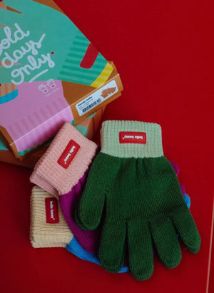 Hello Hossy - Handy Organic Cotton Gloves | Green
