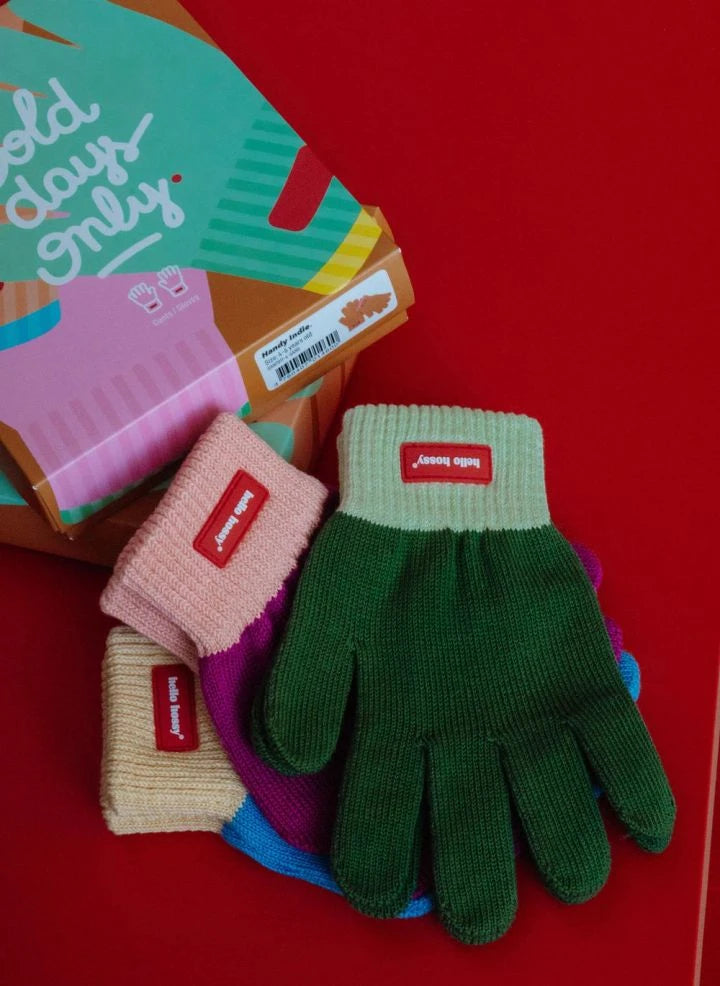 Hello Hossy - Handy Organic Cotton Gloves | Green