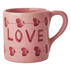 Rice - Love Ceramic Mug | Pink