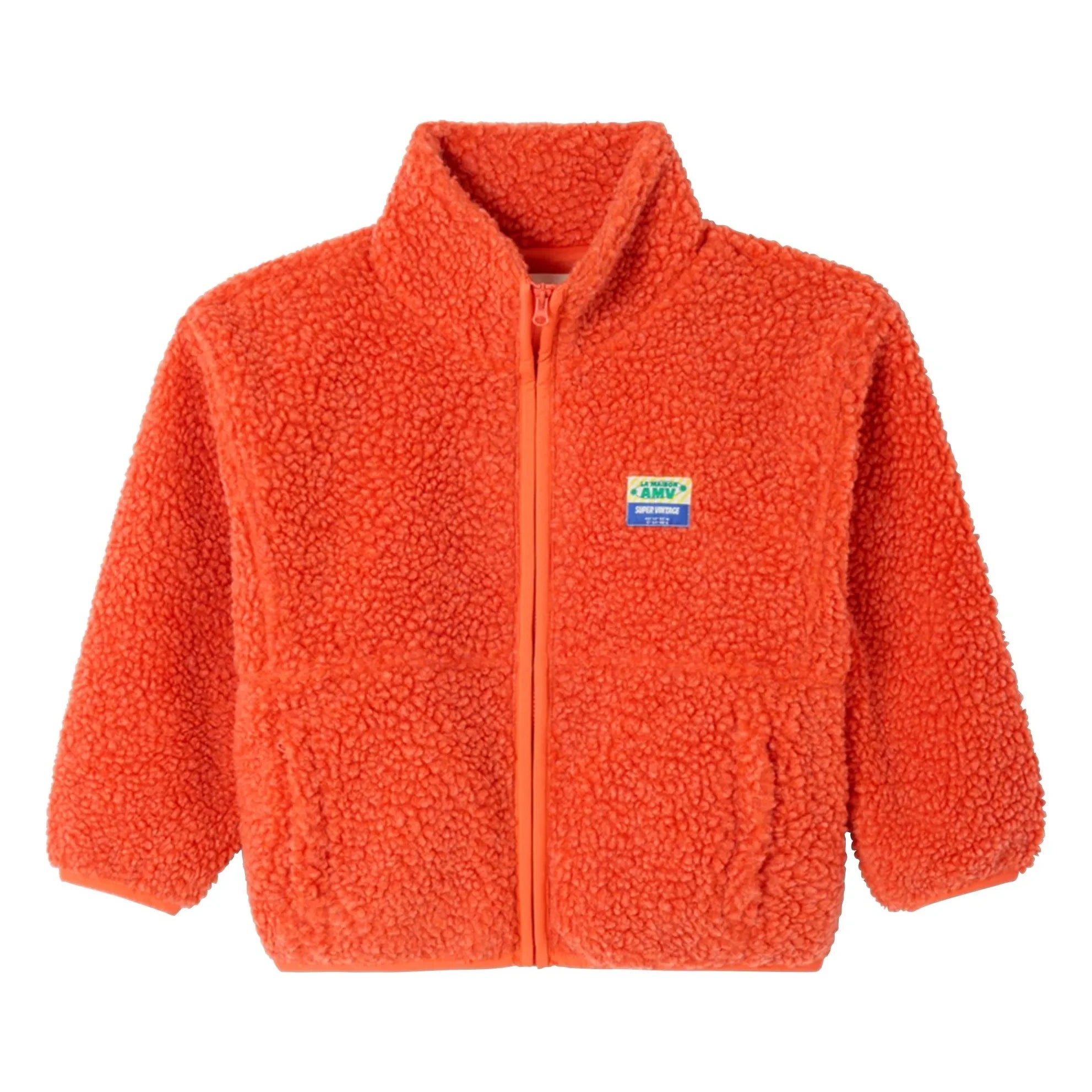 American Vintage - Hoktown Recycled Fiber Sherpa Jacket | Orange