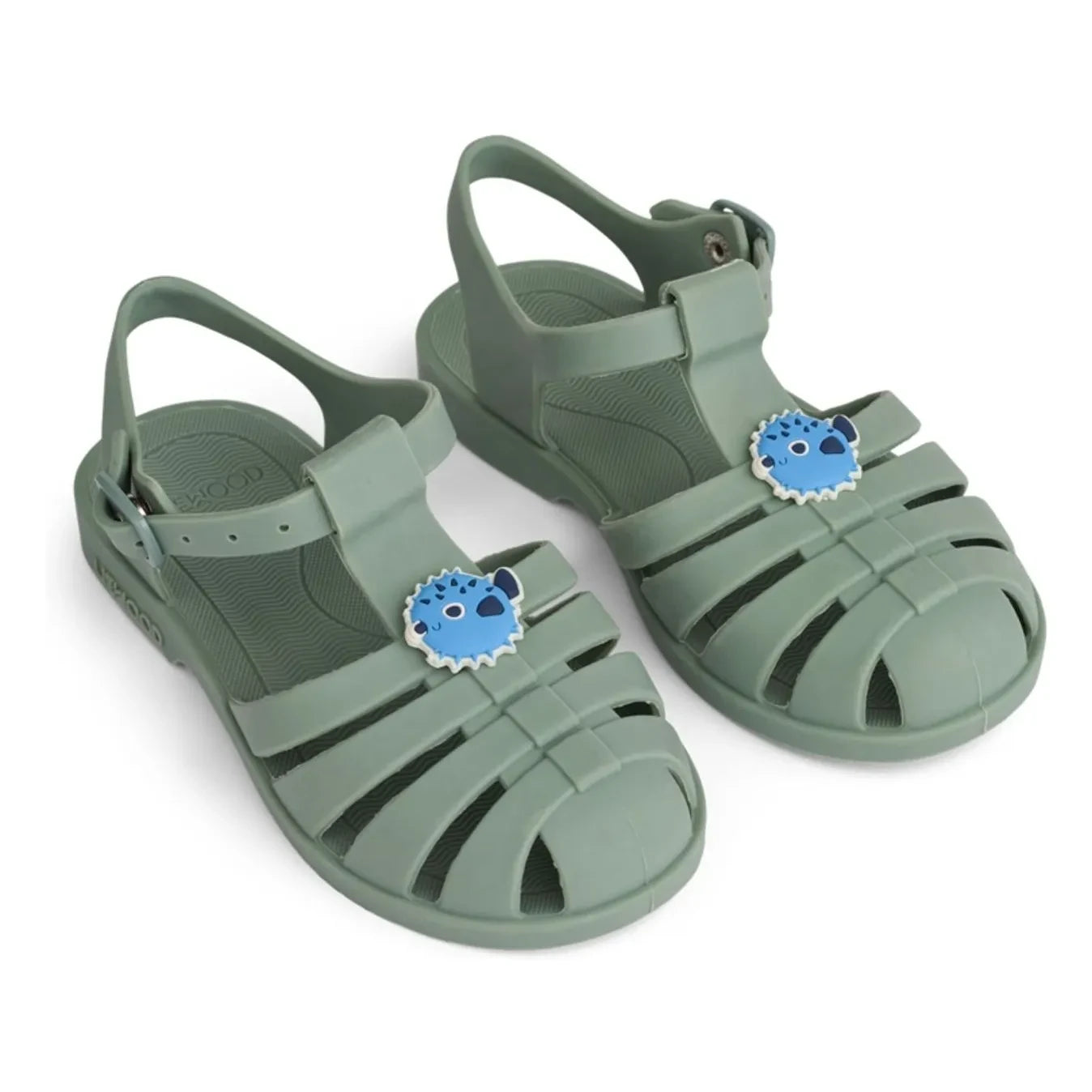 Liewood - Bre Charms Fish-Globe Sandals | Khaki