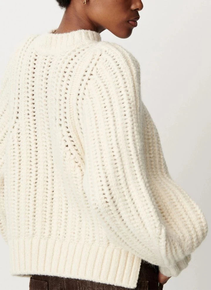 Sessùn - Bobardi Wool Sweater | Ecru