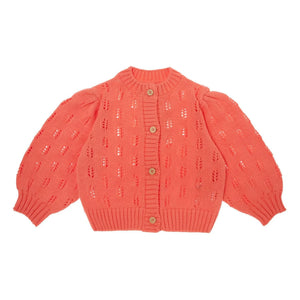 Tocoto Vintage - Floral Pattern Knit Cardigan | Grenadine