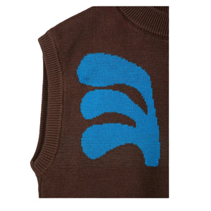 Bobo Choses - Organic Cotton Jacquard Sweater | Dark Brown