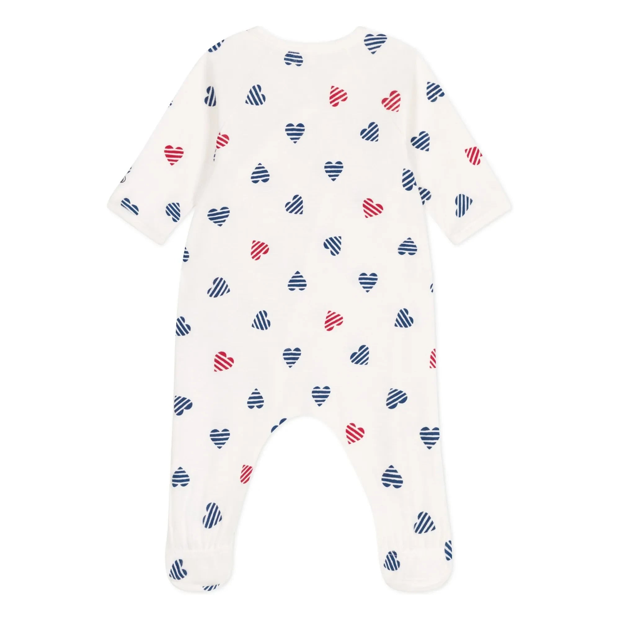 Petit Bateau - Baye organik pamuklu pijama | Ekru