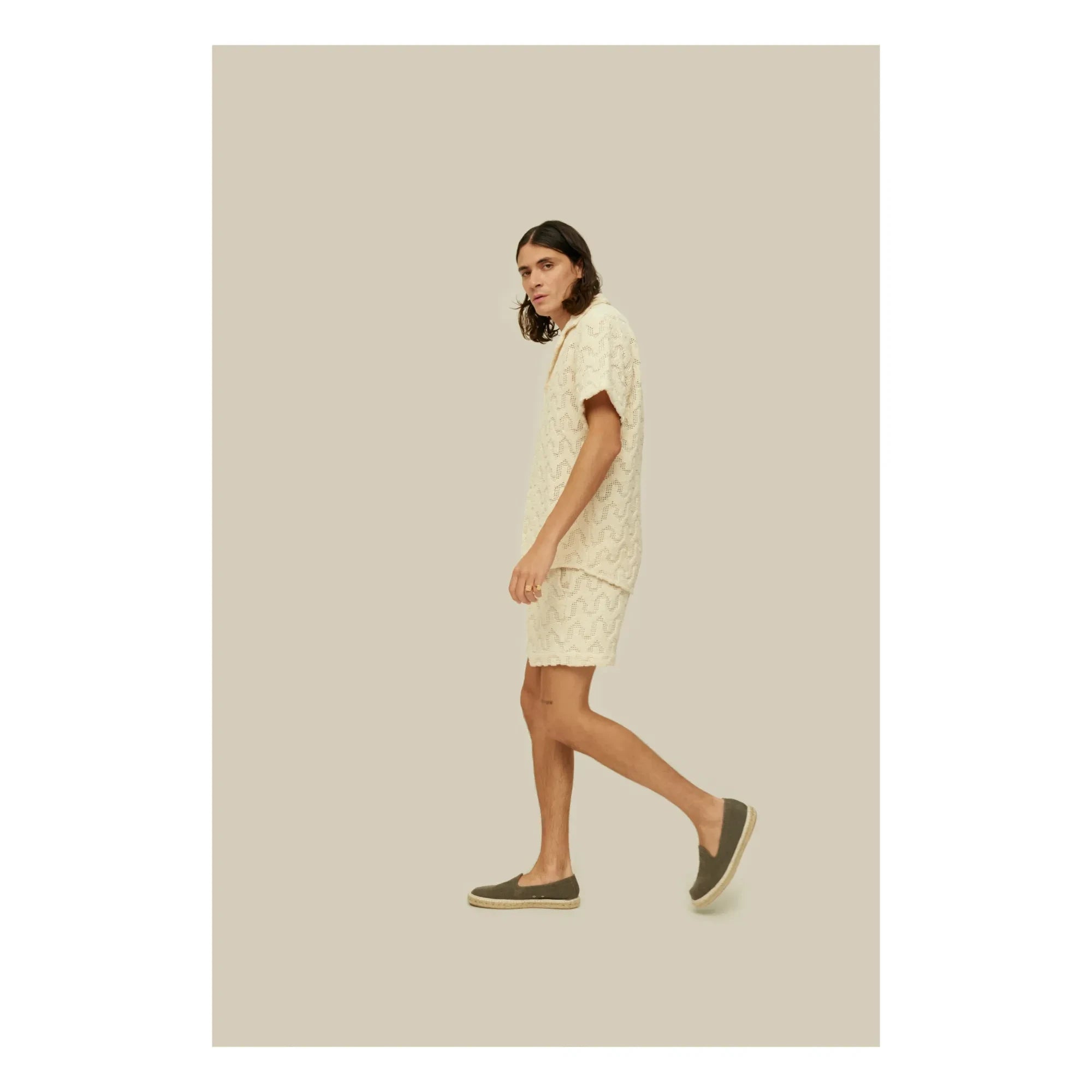 OAS - Atlas Kırçıllı Blouse | Ecru