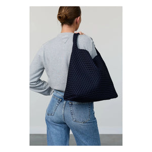 Marrea - Marrea Large Bucket Bag | Night Blue