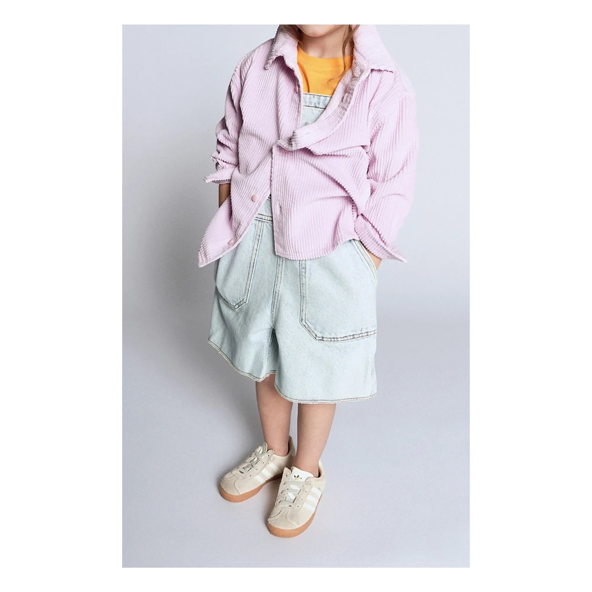 American Vintage - Padow Organic Cotton Velvet Shirt | Pale Pink