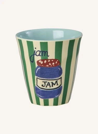 Rice - ABC Melamine Cups - Set of 6 | Light Blue