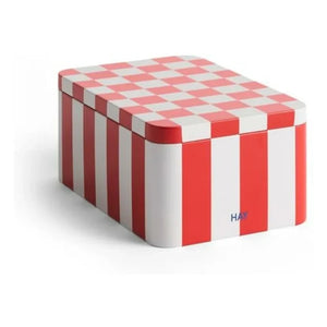 Hay - Tin Storage Box | Red