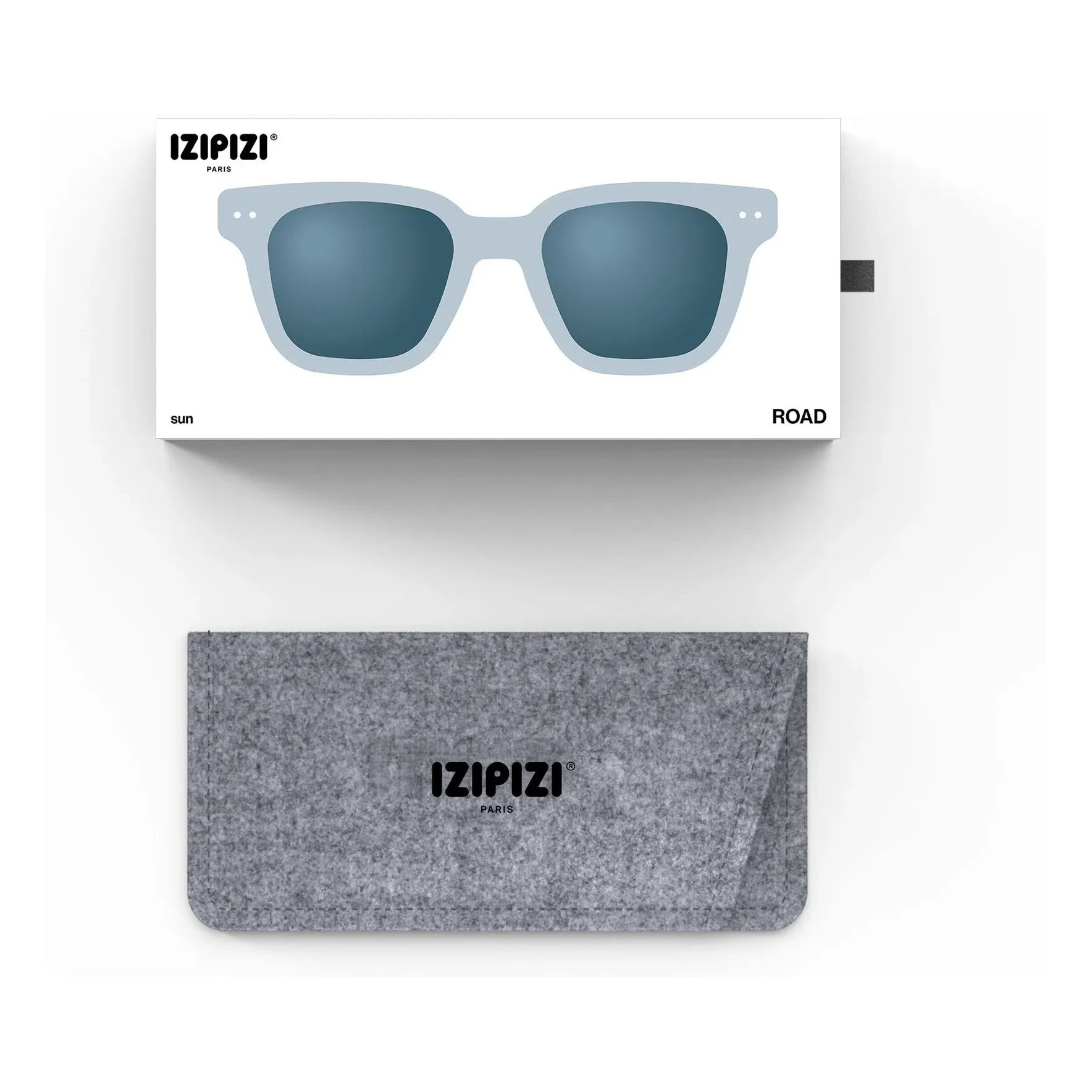 IZIPIZI - Sunglasses #Road | Gray Blue