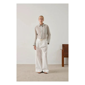 Soeur - Francesca Cotton Shirt | Light Grey