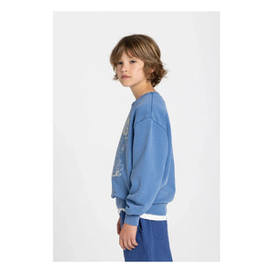 Hundred Pieces - Sweat Ryde God Town Organic Cotton | Navy Blue