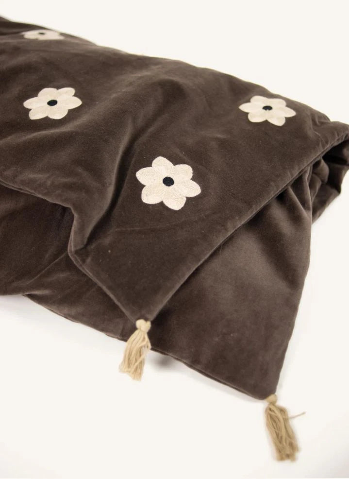 Olsson & Jensen - Daisy Velvet Duvet | Brown