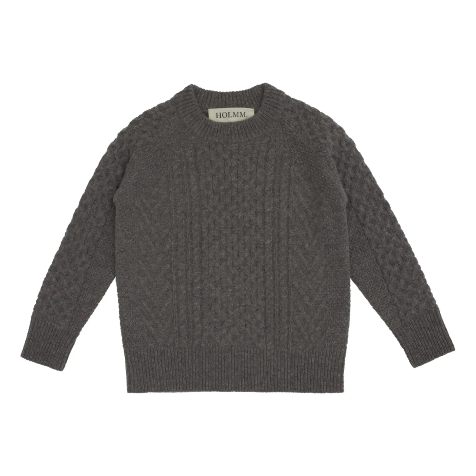 Holmm - Elsem Merino Cashmere Sweater | Charcoal Gray