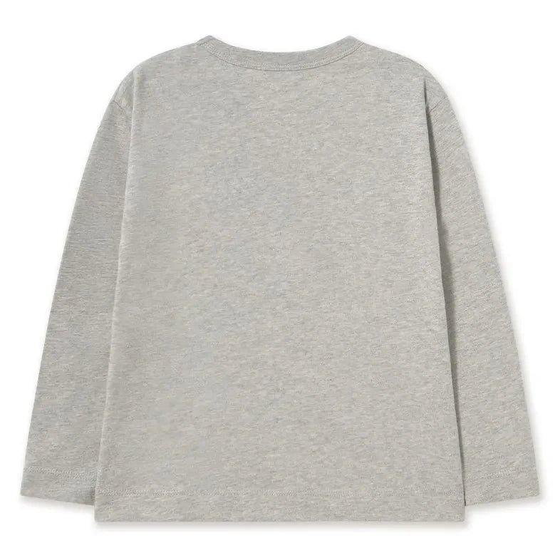 Tinycottons - Organic Cotton Dog T-Shirt | Heather Grey