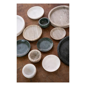 Madame Stoltz - Round marble top | Gray