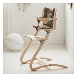 Leander - Organic cotton high chair cushion | Mocha