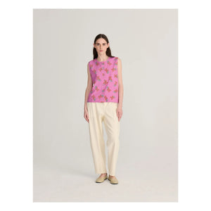 Bobo Choses - Organic Cotton Top Tomatoes Pattern | Purple