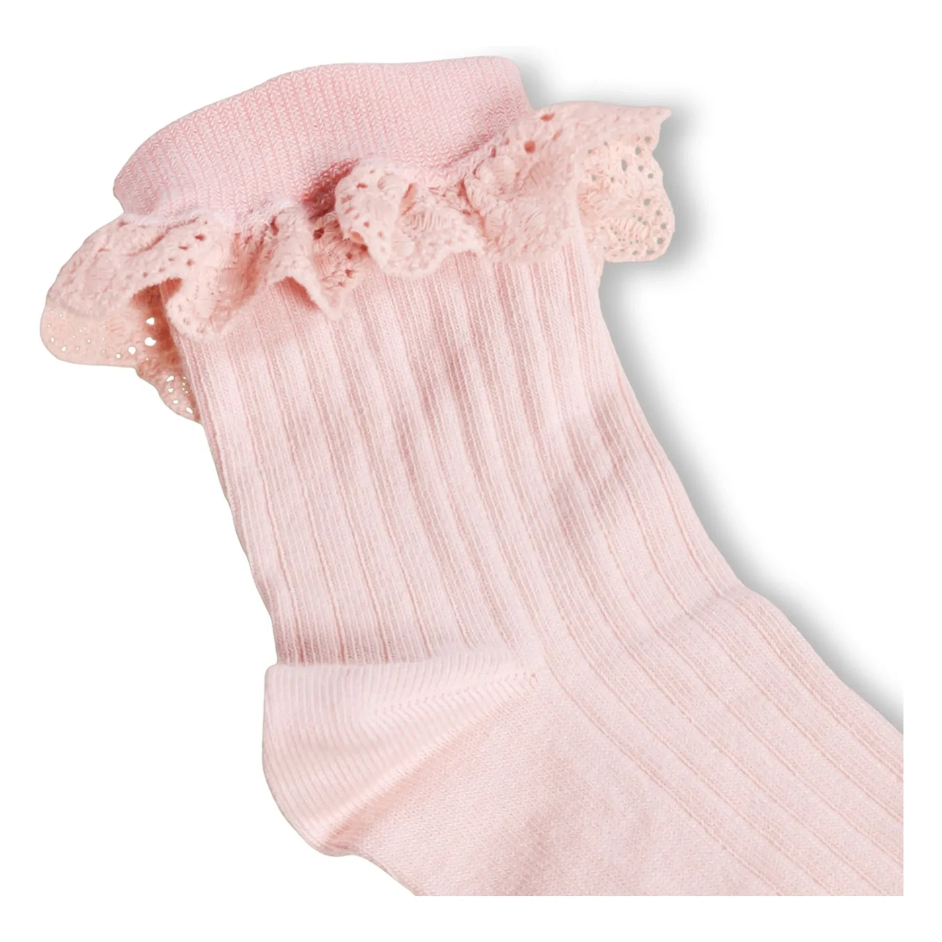 Molo - 2 Pairs of Nana Ruffle Socks Set | Light Pink