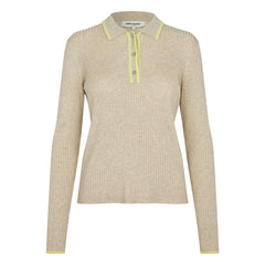 Lollys Laundry - Polo Julio Sweater | Beige