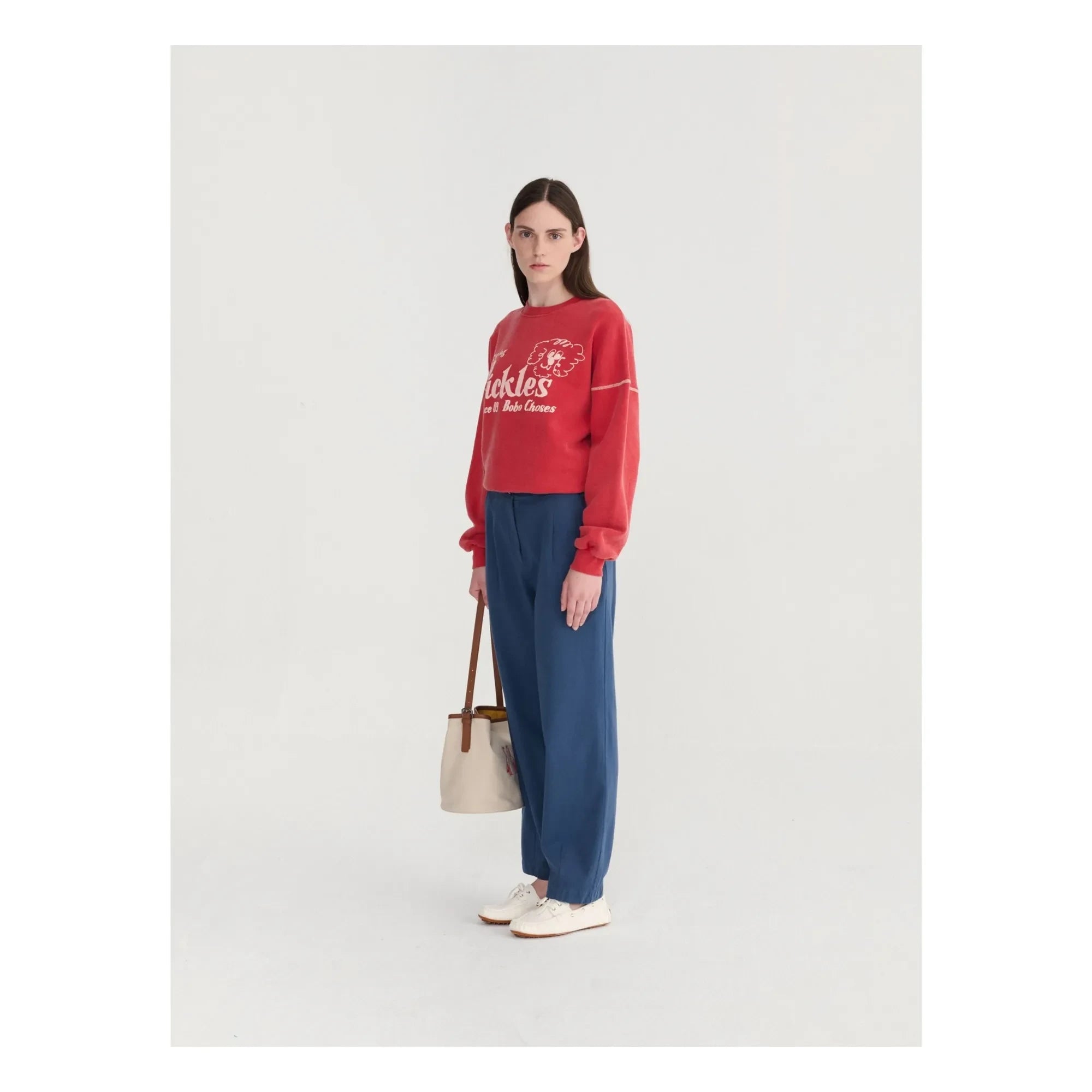 Bobo Choses - Straight-Leg Cotton Pants | Dark Blue