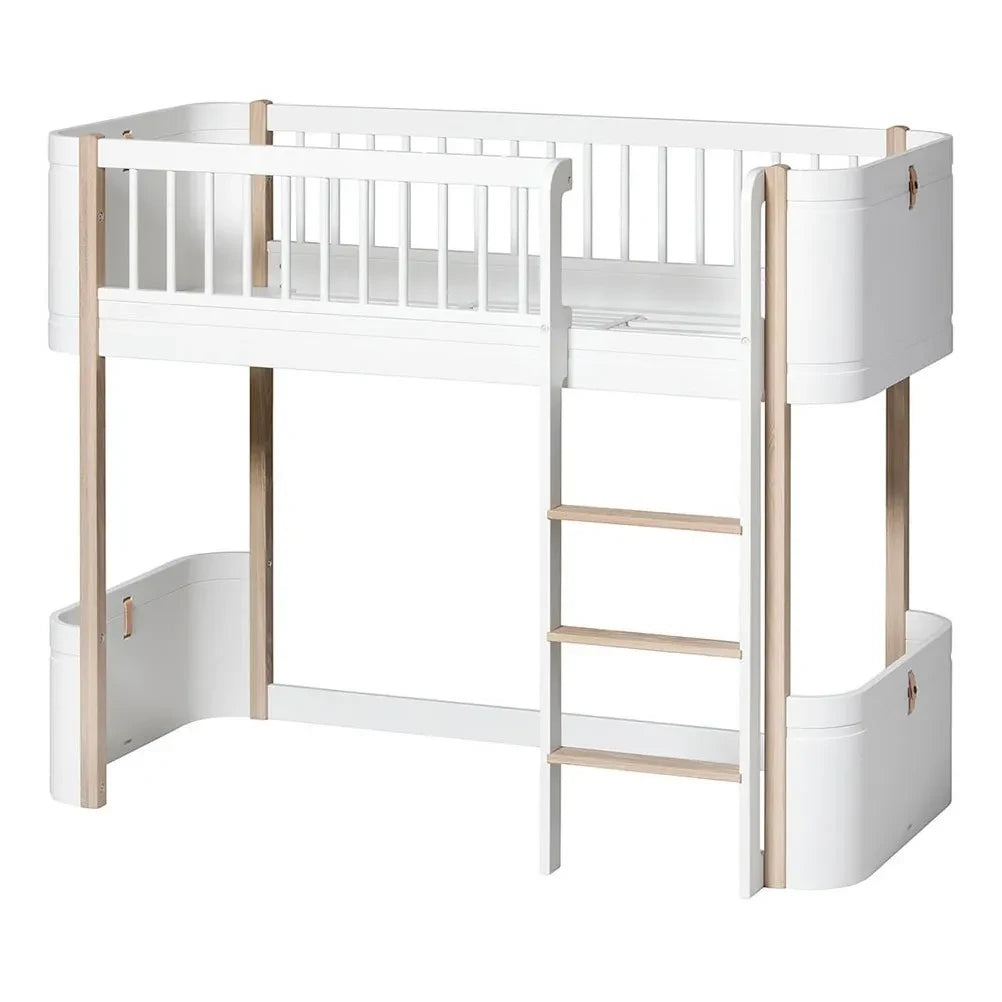 Oliver Furniture - Mini + Karyola Dönüşüm Kiti | Meşe