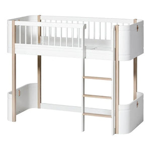 Oliver Furniture - Mini + Karyola Dönüşüm Kiti | Meşe