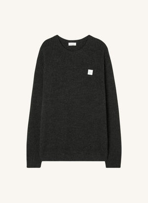 American Vintage - Crashway Wool and Alpaca Sweater | Charcoal Gray