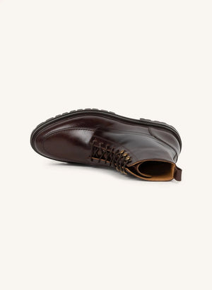 Bobbies - Ignacio Leather Boots | Dark Brown