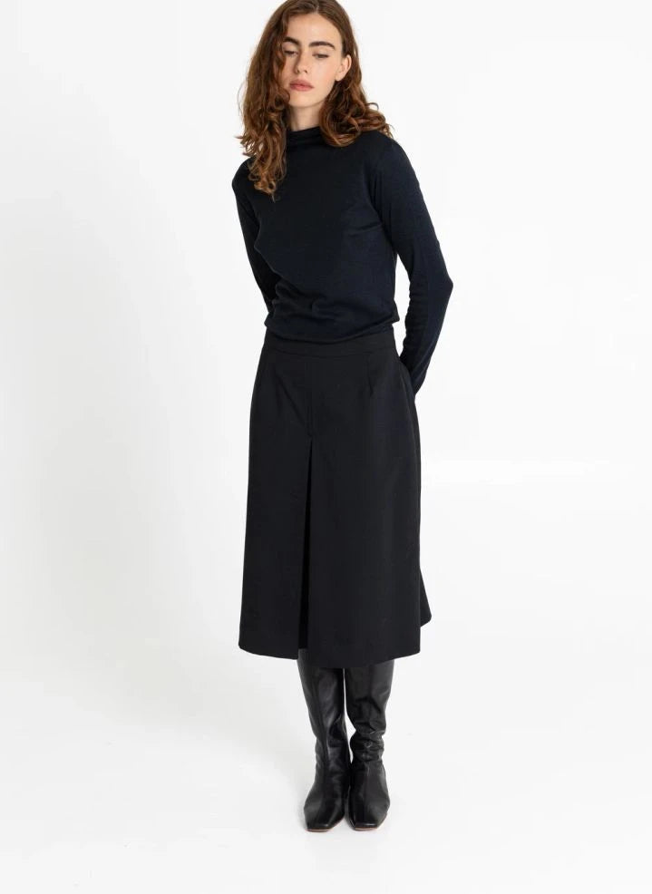 Smallable Woman - Margot Wool Skirt | Black