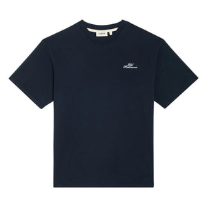 Pompeii - Boxy Club Mediterranea T-Shirt | Navy Blue