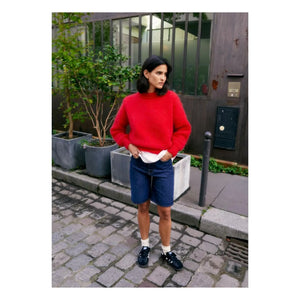 Surprise Paris - Jane Super Kid Mohair Sweater | Red