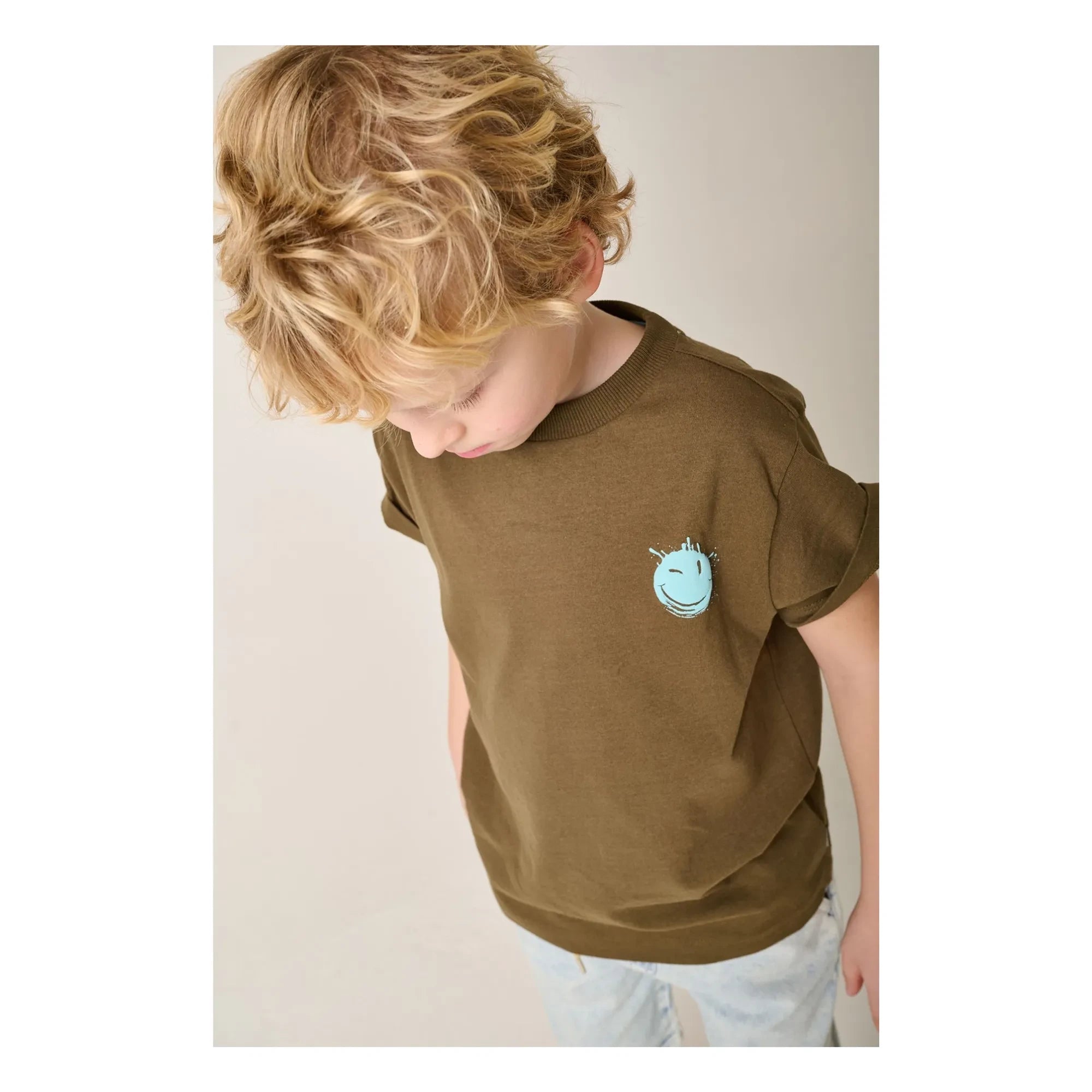 Tumble N'Dry - Recycled Cotton Surface T-Shirt | Khaki Brown