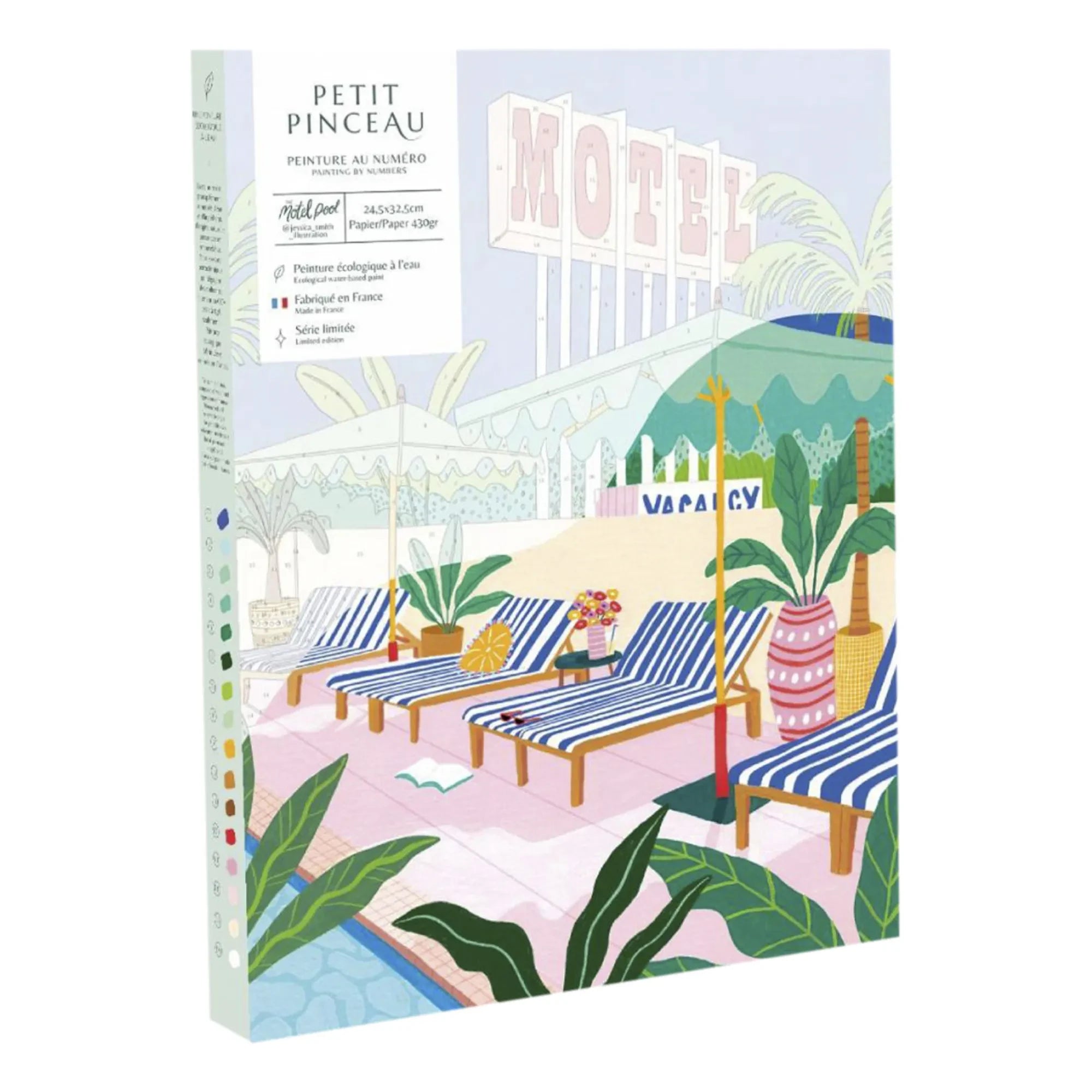 La Petite Épicerie - Numaralı boyama seti - The Motel Pool