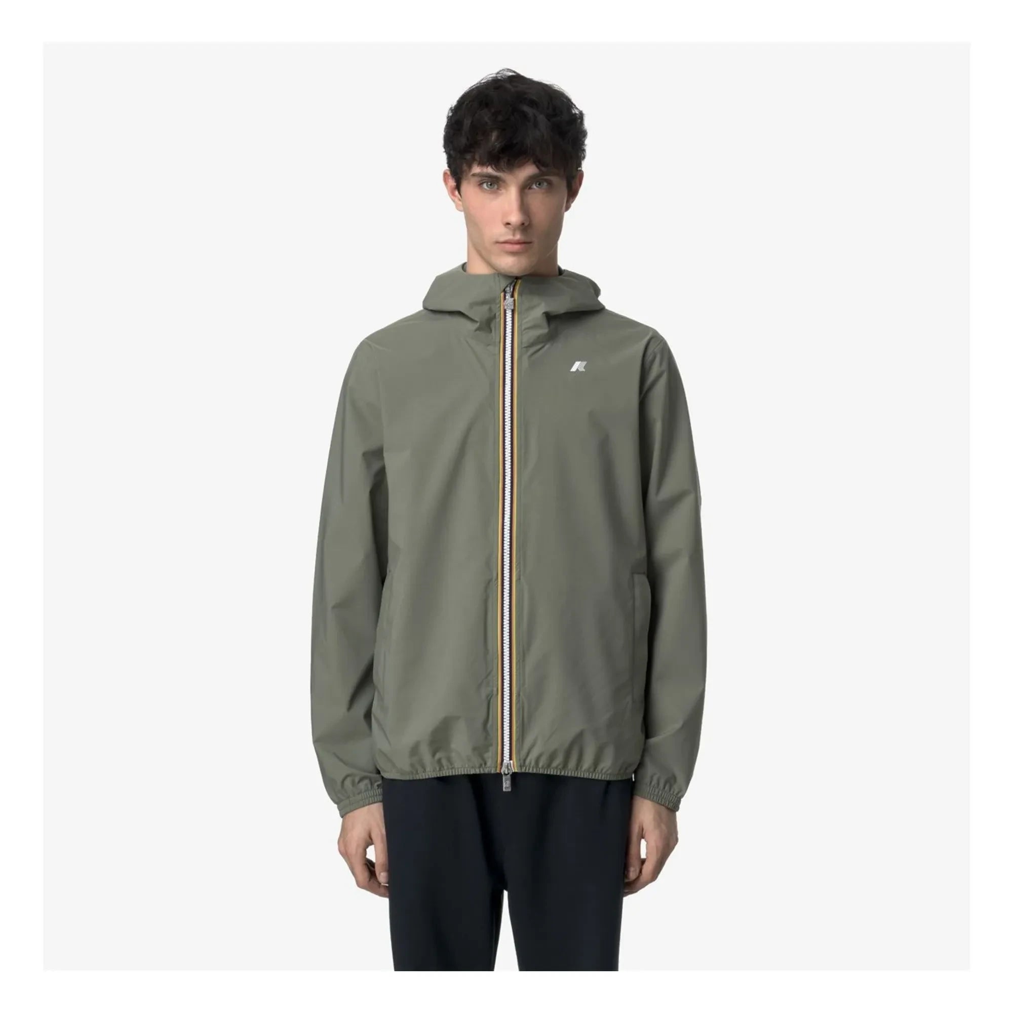 K-way - Jack Stretch Dot Jacket | Green