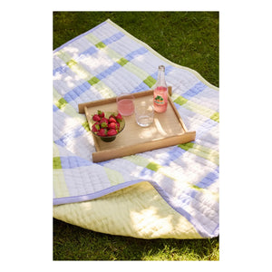 Hübsch - Tento Cotton Blanket | Gray