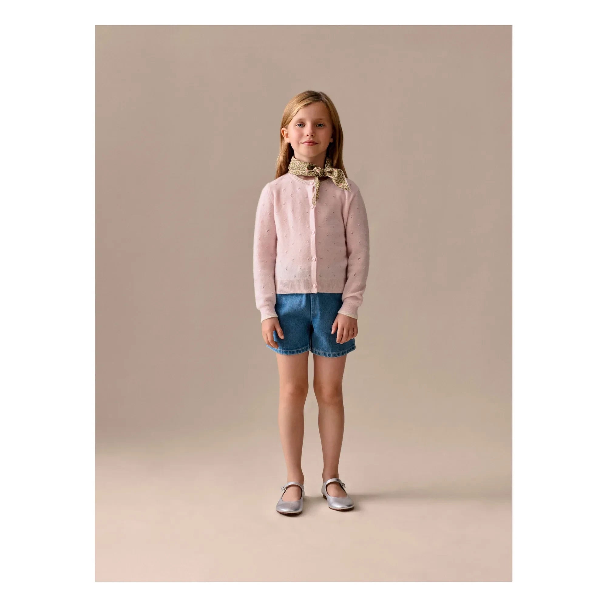 Bonpoint - Milly Denim Shorts Organic Cotton | Blue