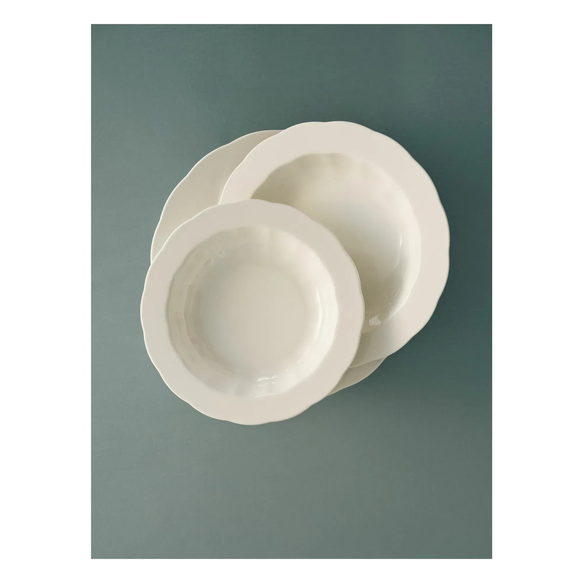 Serax - Silhouette Soup Plates, Sergio Herman - Set of 4 | White