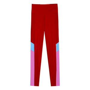 Bobo Choses - Cotton Ribbed Leggings | Red